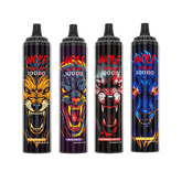 JNR Wolf Niplo 10000 Puffs Engangs Vape (æske med 10 stk)