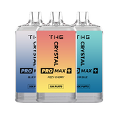 The Crystal Pro Max + 10000 Engangs Vape (æske med 10 stk)