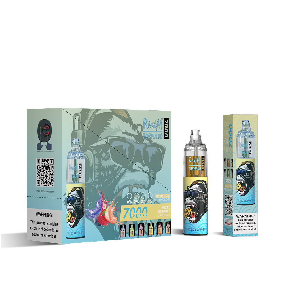 RAndM Tornado 7000 Puffs Engangs Vape