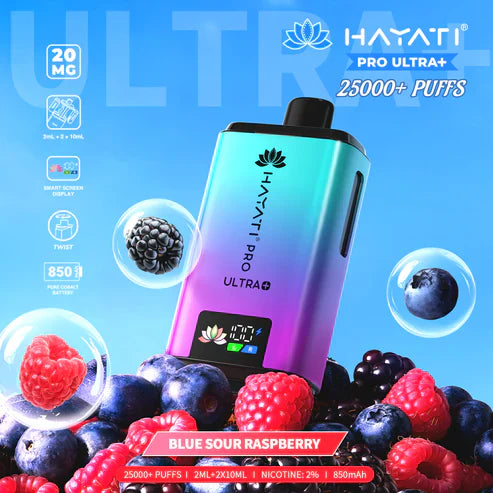 Hayati Pro Ultra Plus 25000 Puffs Disposable Vape