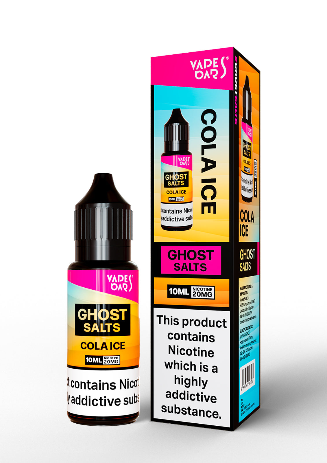 Ghost Nic Salts (æske med 10 stk)