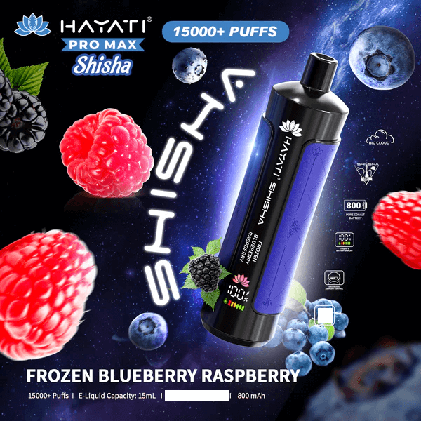 Hayati Shisha 15000 Puffs Engangs Vape