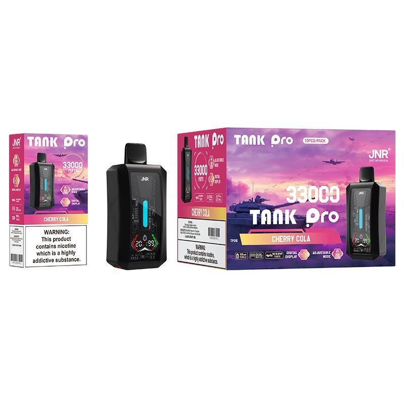 JNR Tank Pro 33000 Puffs Disposable Vape (Box of 10)