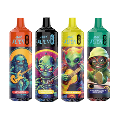 JNR Alien 10000 Engangs Vape (æske med 10 stk)