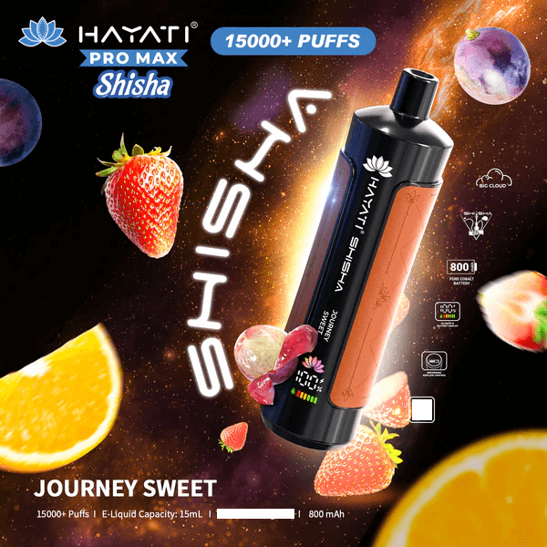 Hayati Shisha 15000 Puffs Engangs Vape