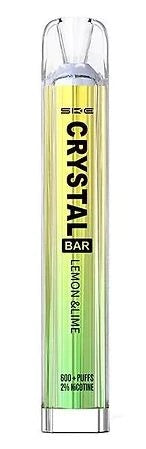 SKE Crystal Bar 600 Puffs Engangs Vape (æske med 10 stk)