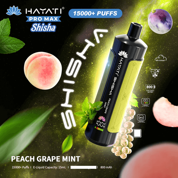 Hayati Shisha 15000 Puffs Engangs Vape