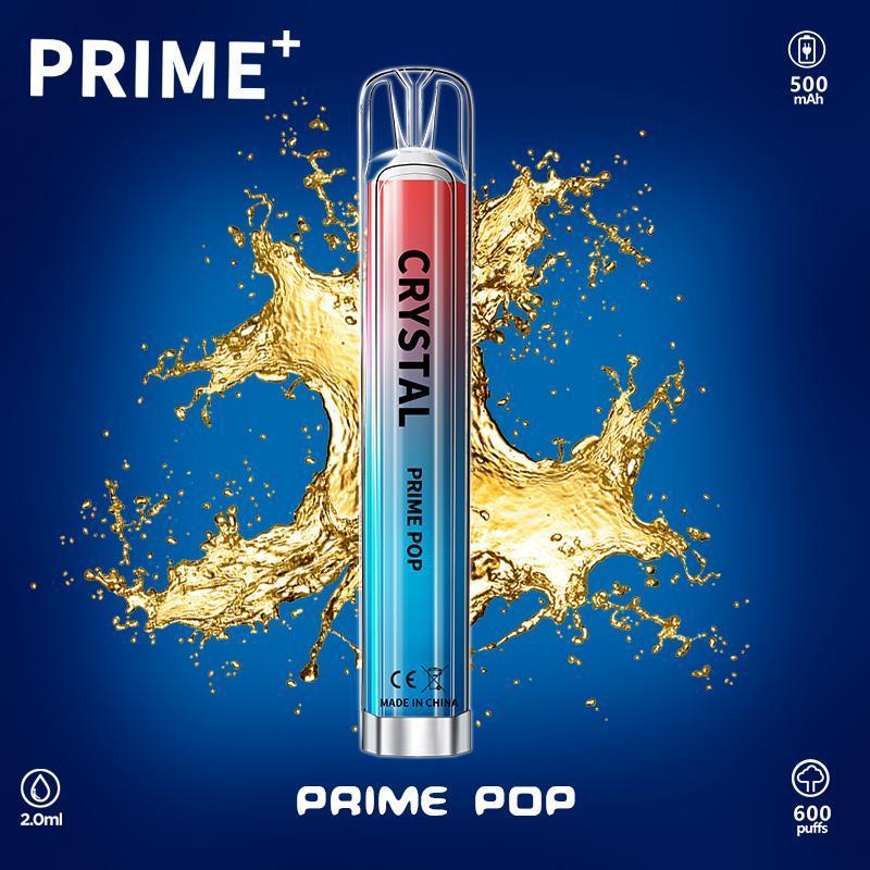 Prime Plus 600 Puffs Engangs Vape (æske med 10 stk)