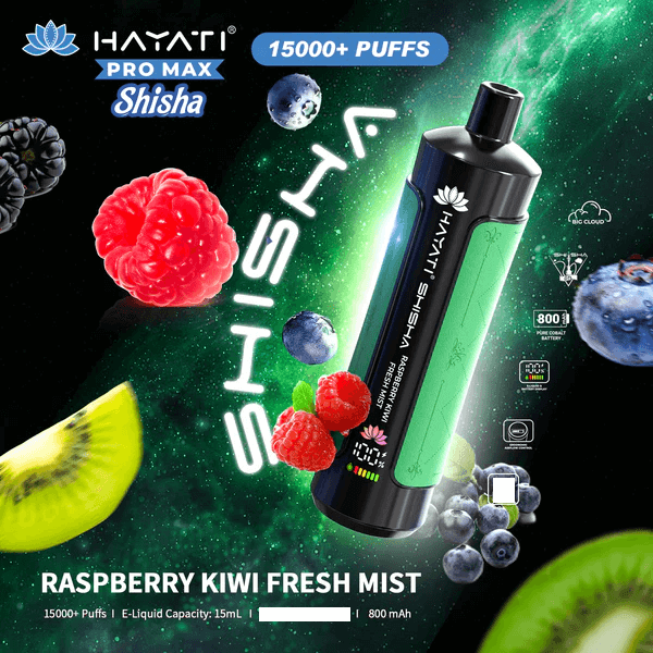 Hayati Shisha 15000 Puffs Engangs Vape