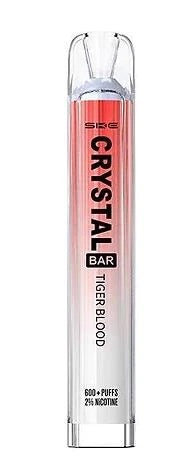 SKE Crystal Bar 600 Puffs Engangs Vape (æske med 10 stk)