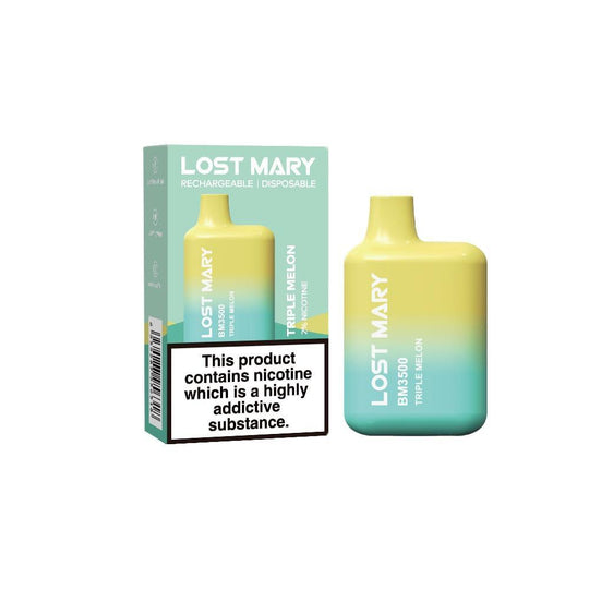 Lost Mary 3500 Puffs Engangs Vape (æske med 10 stk)