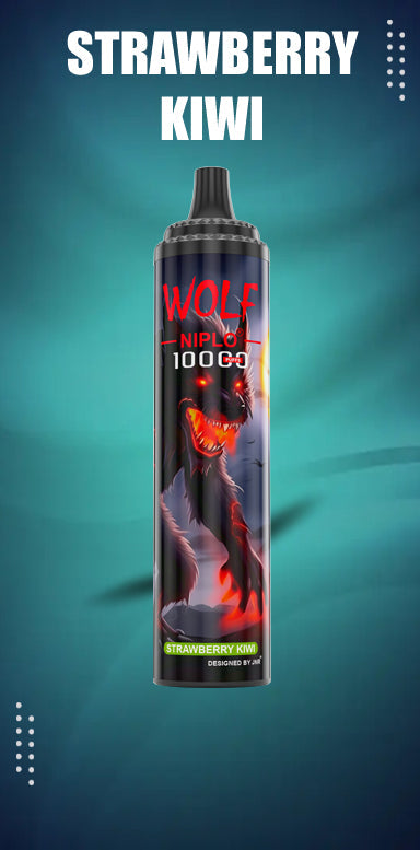 JNR Wolf Niplo 10000 Puffs Engangs Vape (æske med 10 stk)