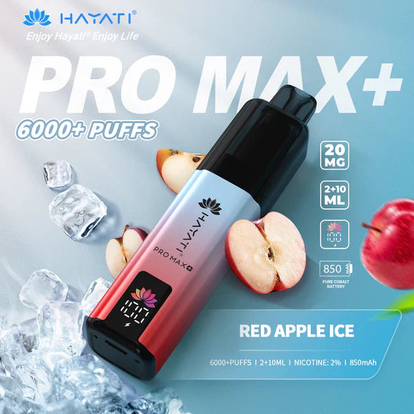 Hayat Pro Max+ 6000 Puffs Disposable Vape