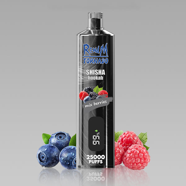 Rendm Shisha 25000 Puffs Engang Vape (aeske Med 10)