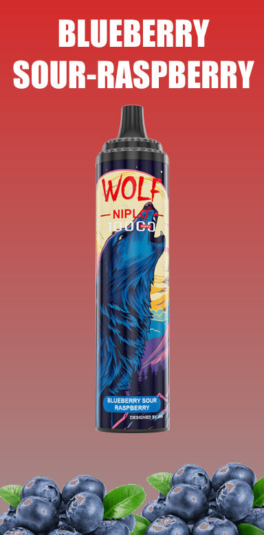 JNR Wolf Niplo 10000 Puffs Engangs Vape (æske med 10 stk)